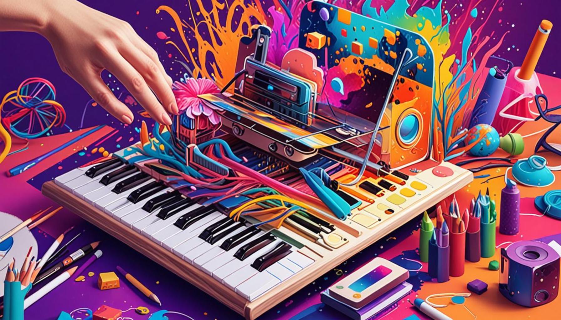 Creativity Without Limits: Exploring Digital Design Through Interactive Art Projects