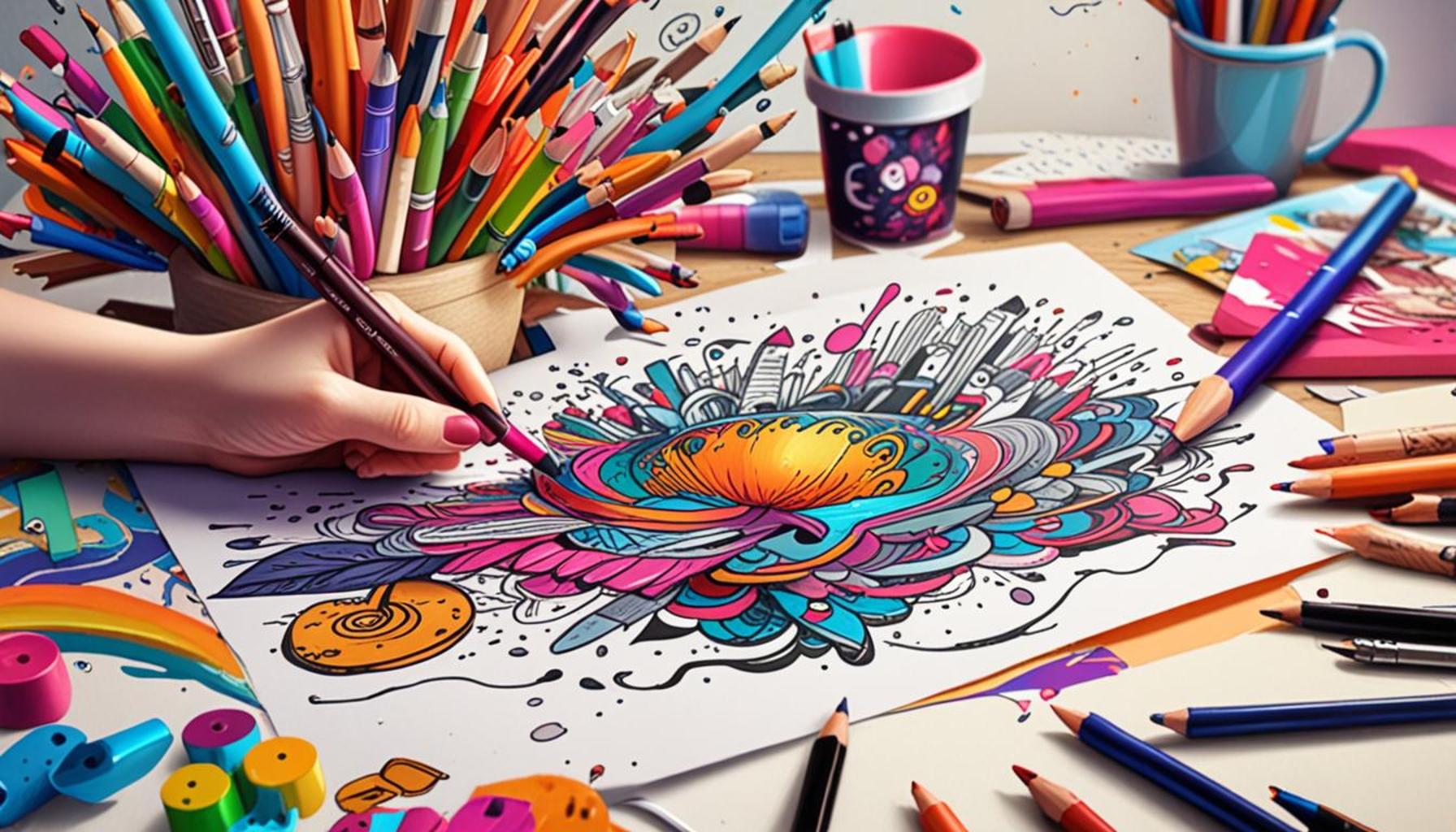 From Doodles to Drafts: The Impact of Illustrative Writing on Creative Expression